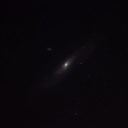 Astrophotography print of the Andromeda Galaxy (M31) – high-resolution night sky image by AstroPlanet UK.