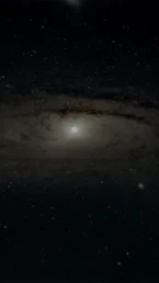 Andromeda Galaxy (M31) astrophotography showing the bright galactic core and spiral dust lanes in the Andromeda constellation.